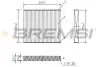 Фільтр салону VW Polo 1.0TSI/Seat Ibiza 1.0 i/1.6 TDI 17- (антиалергенний/вугільний) BREMSI FC0416A (фото 1)