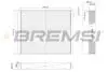 Фільтр салону Opel Meriva A 03-10 BREMSI FC0501 (фото 1)