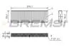 Фільтр салону Audi A6 2.0/2.7TDI 04- (вугільний) (к-кт 2 шт.) BREMSI FC0852 (фото 1)