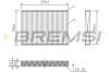Фільтр салону Citroen C5/Peugeot 407 04- (вугільний) BREMSI FC0861C (фото 1)