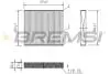 Фільтр салону Subaru Impreza/Suzuki SX4 S-cross/Vitara 1.4-2.5 92- BREMSI FC0908 (фото 1)