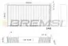 Фільтр салону BMW X1 14-/X2 (F39) 17-/I3 13- (вугільний) (к-кт 2 шт) BREMSI FC0914A (фото 1)