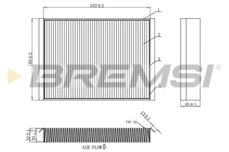 Автозапчасть BREMSI FC0923C