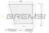 Фільтр салону MB E-class (W211) 02-13 BREMSI FC0991 (фото 1)