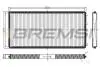 Фільтр салону BMW X5 (E53) 3.0D/Range Rover 4.2/4.4/3.0D 00- (вугільний) BREMSI FC1326C (фото 1)