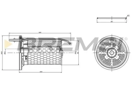 Фільтр паливний Citroen Jumper/Peugeot Boxer 2.0BlueHDi 15- (OE line) BREMSI FE0364