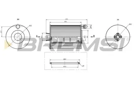 Фільтр масляний Audi A6/A7/Q5/Skoda Superb 15- BREMSI FL2352