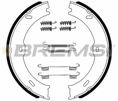 Колодки ручного гальма Sprinter/Crafter 06- (з пружинками) BREMSI GF0315-1