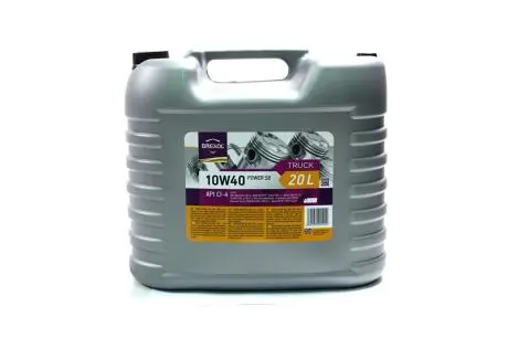 Масло моторное. TRUCK POWER SB LONG LIFE 10W40 CI-4 (Канистра 20л) BREXOL 48391050991