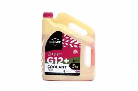 Антифриз RED G12+ Antifreeze (красный)) 5kg BREXOL Antf-012