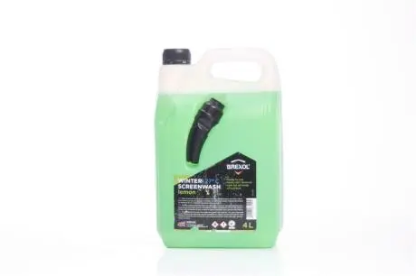 Омыватель зимний Lemon -27°С (лимон) 4л <> BREXOL BRX-049