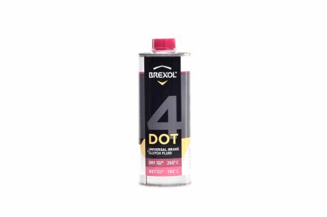 Жидкость тормозов. DOT-4 450g BREXOL BRX-DOT-4 0.5