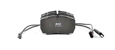 Тормозные колодки, дисковый тормоз.) BSG 30200008