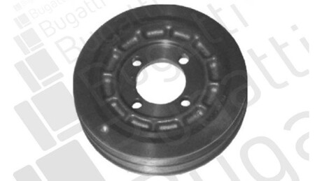 Шкив коленвала 1.7D/2.0D ASTRA G/ZAFIRA A 98-05 BUGATTI BPSD1177-ND