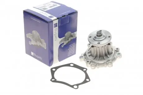 Помпа води Toyota Land Cruiser 2.4TD 90-93/Land Cruiser Prado 3.0D 02-(R/B) (8 лоп) BUGATTI PA10306