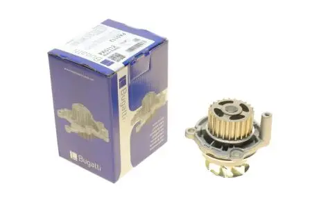 Помпа води Audi A3/A4/Skoda Octavia/VW Caddy/Golf/Passat 1.6/1.8/2.0/FSI 96-(R/B)(7лоп) BUGATTI PA5112