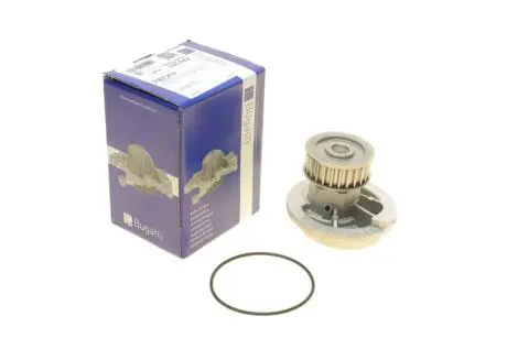 Помпа води Opel Astra F/Omega A/B/Vectra A/B 1.6/1.8i/2.0i 88-02 (B/B) (8лоп) BUGATTI PA7203