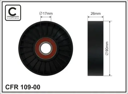 РОЛИК НАТЯЖНЫЙ CAFFARO 10900