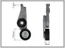Натяжник паска приводного Audi A4/A6 1.6/1.8T/2.0 CAFFARO 112000SP (фото 1)