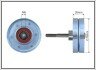 Ролик промежуточный поликлинового ремня. Volvo 850/S70/80 I/V70 I/II 2.5D 08.95-07.06 76x8x26 CAFFARO 16420 (фото 1)