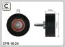 Ролик промежуточный ремень ГРМ Chrysler Voyager IV, Jeep Cherokee, LDV Maxus 2.5D/2.8D/CRDI 02.00-12.12 76x10x32 CAFFARO 1824 (фото 1)