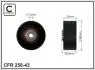 Ролик промежуточный поликлинового ремня. Mercedes E W124/S C140/W140/W124 4.2/5.0/6.0 01.91-12.99 80x10x32 CAFFARO 25843 (фото 1)