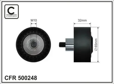 РОЛИК НАТЯЖНЫЙ CAFFARO 500248