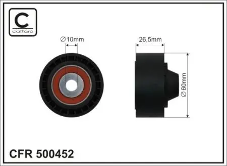 Автозапчасть CAFFARO 500452