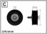 Ролик проміжний поліклинового ремня BMW Z4 E85 2.2/2.5/3.0 09.02-12.05 69x10x22,5 CAFFARO 8404 (фото 1)