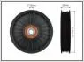 Ролик проміжний поліклинового ремня Nissan Interstar, Opel Astra J/J GTC/K, Volvo C70 I/S40 I/60 I/70/80 I/V40/70 I/70 II/XC70/XC90 I 1.6-3.0D 07.95- 119x10x22,5 CAFFARO 8926 (фото 1)
