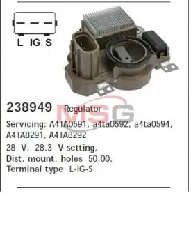 Реле регулятор CARGO 238949