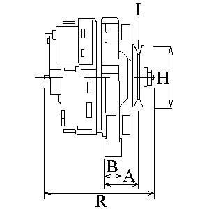 Генератор VW T4 1.9 TD/2.0 90-03 (14V/90A) = 113406 CARGO F 032 113 406