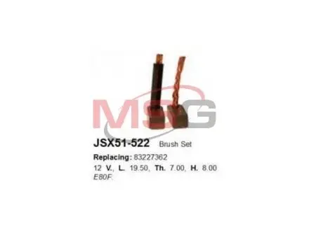 Щетка стартера CARGO JSX51-522