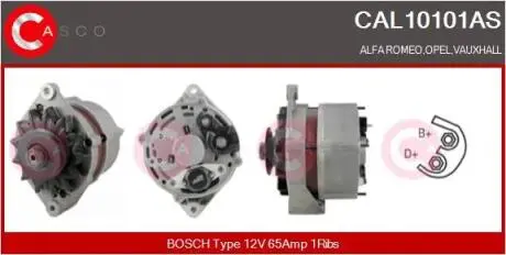 Генератор CASCO CAL10101AS