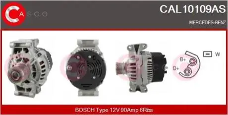 Генератор CASCO CAL10109AS
