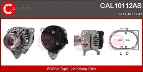 Генератор CASCO CAL10112AS
