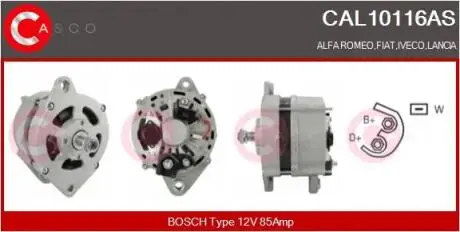 Генератор CASCO CAL10116AS