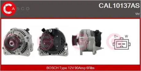 Генератор CASCO CAL10137AS