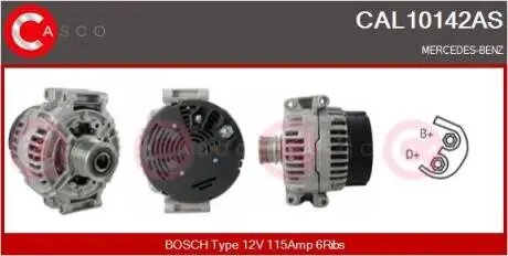 Генератор CASCO CAL10142AS