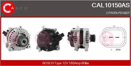 Генератор CASCO CAL10150AS