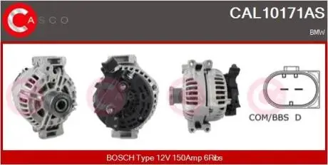 Генератор CASCO CAL10171AS