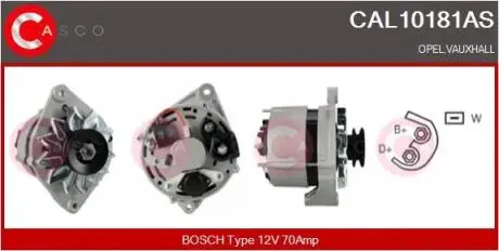 Генератор CASCO CAL10181AS