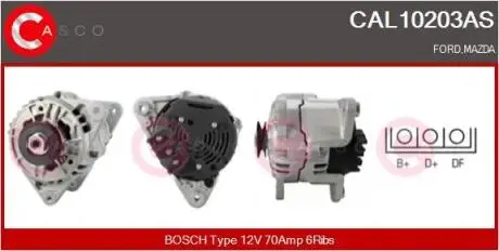 Генератор CASCO CAL10203AS