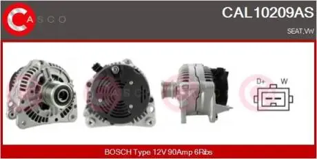 Генератор CASCO CAL10209AS