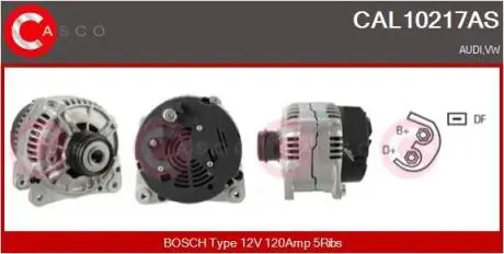 Генератор CASCO CAL10217AS