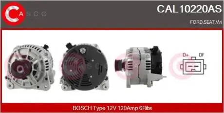 Генератор CASCO CAL10220AS