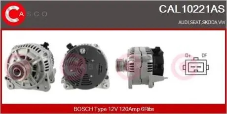 Генератор CASCO CAL10221AS