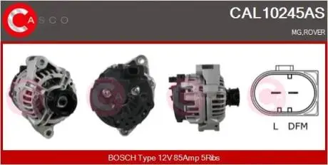 Генератор CASCO CAL10245AS