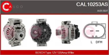 Генератор CASCO CAL10253AS