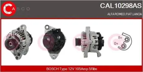 Генератор CASCO CAL10298AS